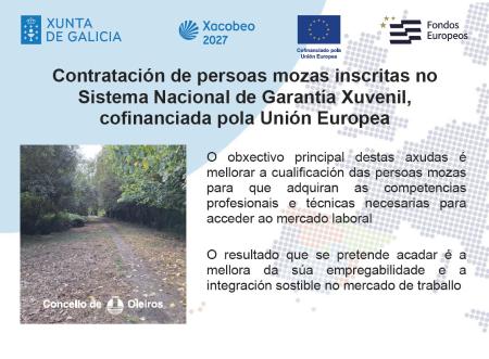 Imaxe O Concello de Oleiros contratará a 1 operario de servizos (xardineiro) ao abeiro do programa Garantía Xuvenil