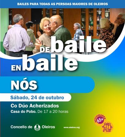 Imaxe Baile para maiores en Nós, sábado 24 de outubro