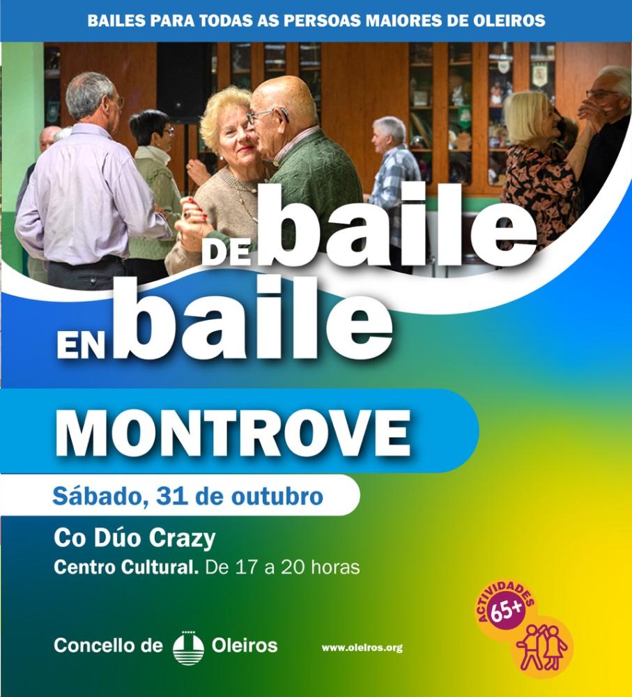 Imagen Baile para maiores en Montrove, sábado 31 de outubro