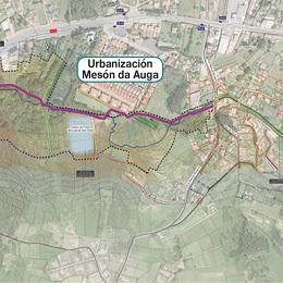 Image O Concello contratará a construción do paseo fluvial do rego de San Pedro