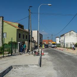 Imagen Cortes de circulación no centro de Mera con motivo das obras de renovación da rede de auga