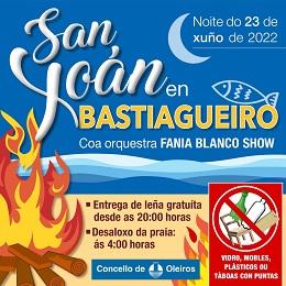 Imagen Orquestra en Bastiagueiro e leña gratuíta nas praias pola noite de San Xoán