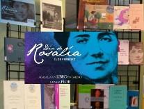 Imaxe 24 de febreiro: Día de Rosalía. Exposición bibliográfica en Santa Cruz