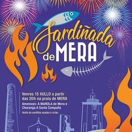 Imagen Esta noite celébrase a tradicional sardiñada da praia de Mera
