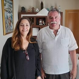 Image Mariela Castro, filla de Raúl Castro, visita o Concello de Oleiros