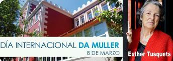 Imagen Esther Tusquets no Mes do 'Movemento para ler libros escritos por mulleres' na Biblioteca de Santa Cruz