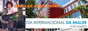 Imagen Marilar Aleixandre no Mes do 'Movemento para ler libros escritos por mulleres' na Biblioteca de Santa Cruz