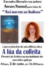 Imagen Anxos Sumai nos Encontros con autoras na Biblioteca de Santa Cruz: luns 2 de xuño