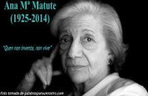 Imaxe Ana María Matute 1925 - 2014