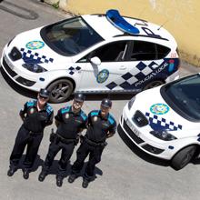 Imagen A Policía local de Oleiros conta con dous novos coches patrulla