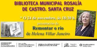 Imagen 24 de noviembre: Presentación literaria en la Biblioteca de Santa Cruz