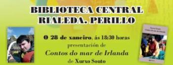 Imagen Xurxo Souto presenta 'Contos do mar de Irlanda' en Rialeda: 28 de enero