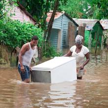 Image A Fábrica acolle unha exposición fotográfica sobre o impacto das catástrofes naturais no Caribe