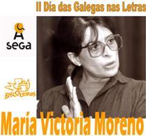 Image María Victoria Moreno homenaxeada no II Día das Galegas nas Letras