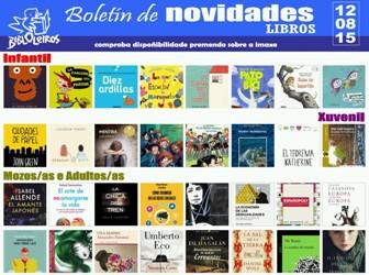 Imagen Boletín de novidades: 12 de agosto