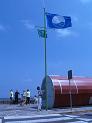 Imagen La Bandera Azul ya ondea en Santa Cristina