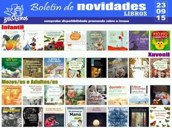 Imagen Boletín de novedades: 23 de septiembre