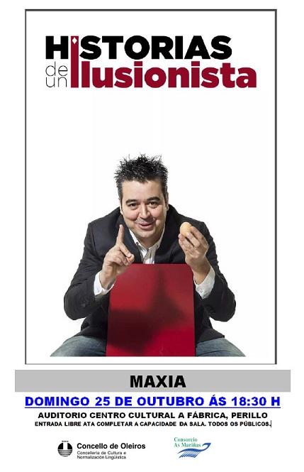 Imagen MAXIA NO CENTRO CULTURAL A FÁBRICA DE PERILLO