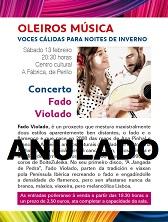 Imagen ANULADO O CONCERTO DE FADO VIOLADO