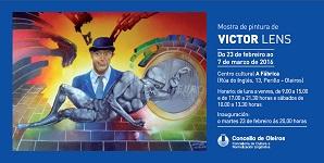 Imagen MOSTRA DE PINTURA DE VICTOR LENS NA FÁBRICA