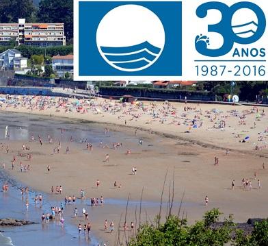 Imagen Oleiros terá cinco praias con bandeira azul neste verán