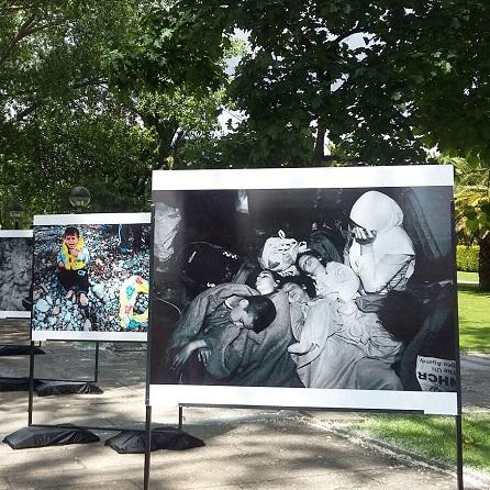 Imagen A mostra de Gabriel Tizón 'Refuxiados sen camiño' chega ao Parque José Martí