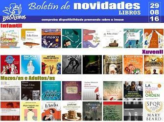 Imagen Boletín de novidades: 29 agosto 2016 