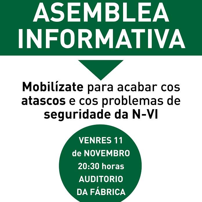 Imagen A Fábrica acolle mañá unha asemblea para determinar as mobilizacións que se levarán a cabo para esixir melloras viarias na N-VI