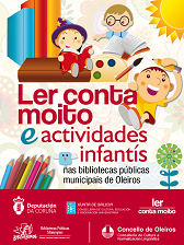 Imagen 'Ler conta moito' y actividades infantiles