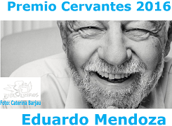 Imaxe Eduardo Mendoza: Premio Cervantes 2016