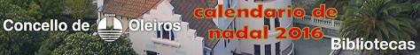 Imagen Navidad 2016: calendario de las bibliotecas