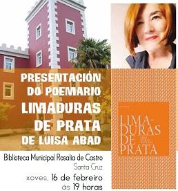 Imaxe A poeta Luisa Abad presenta o seu libro 