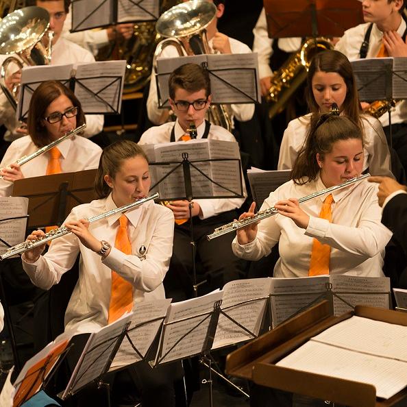 Imagen A Banda Orquestra Sinfónica de Oleiros e a Banda de Gaitas de Forcarei ofrecen un concerto conxunto