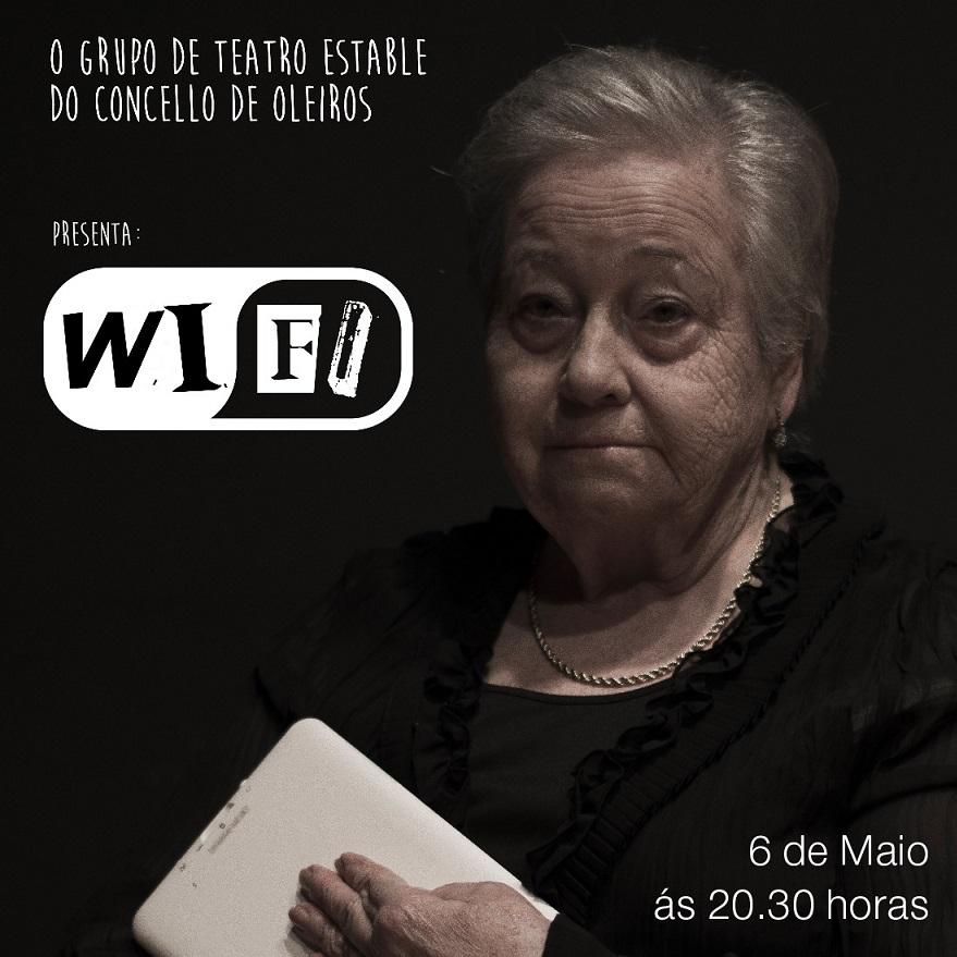 Imagen O grupo estable de teatro municipal representa o sábado WIFI no Auditorio de Mera