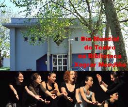 Imagen Día Mundial do Teatro na Biblioteca 'Xograr Mendiño' de Lorbé