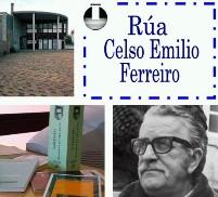 Imaxe Centenario Celso Emilio Ferreiro na Biblioteca de Mera