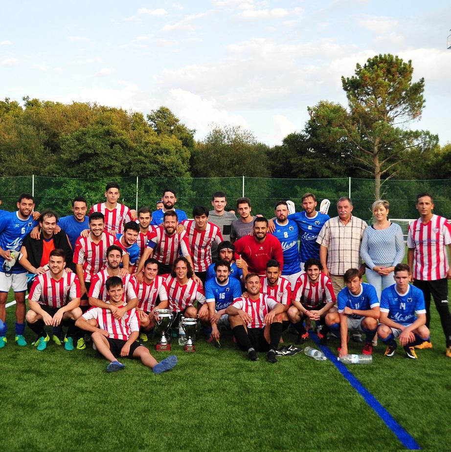 Imagen O Atlético San Pedro proclámase campión do XLVII Trofeo Concello de Oleiros de fútbol