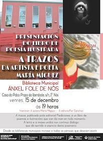 Imagen Presentación do libro de poesía ilustrada 'A trazos' de María Míguez
