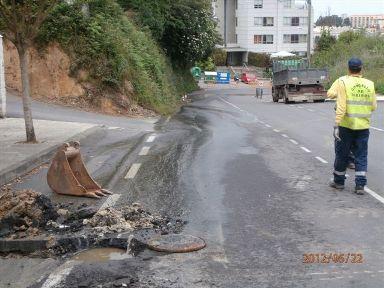 Imagen Reparación da canalización de saneamento na rúa do Souto