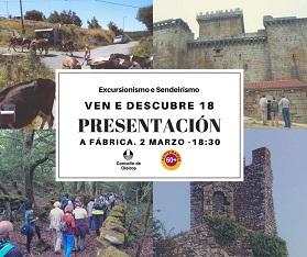 Imagen A Fábrica acolle o venres a presentación do programa Ven e Descubre 2018