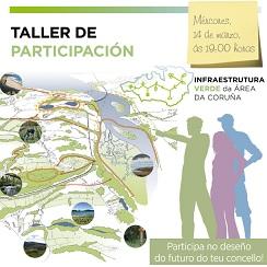 Imagen O Castelo de Santa Cruz acolle unha xornada sobre a creación da Infraestrutura Verde da Área da Coruña