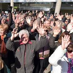 Imagen O Goberno municipal apoia a manifestación en defensa das pensións
