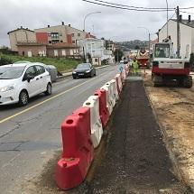 Imagen O domingo pola noite comeza o asfaltado da avenida Ernesto Che Guevara