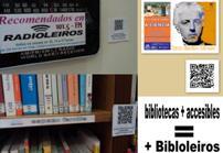 Imagen Bibliotecas + accesibles = + Bibloleiros