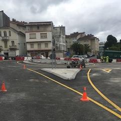 Imagen A nova rotonda do centro de Santa Cruz abrirá mañá ao tráfico