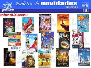Imagen Boletín de NOVIDADES verán 2018: películas infantís en Rialeda