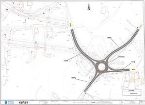 Imagen Oleiros logra o financiamento da Deputación para a construción da rotonda na intersección da estrada de Oleiros a Pravio