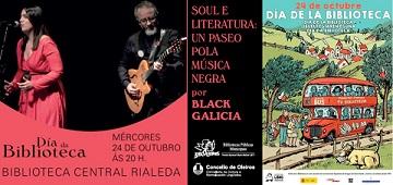 Imagen Soul e literatura, un paseo pola música negra para celebrar o Día da Biblioteca