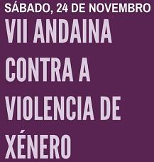 Imagen A andaiana contra a violencia de xénero sae o sábado, ás 10:30 horas, da Casa das Palmeras de Cambre