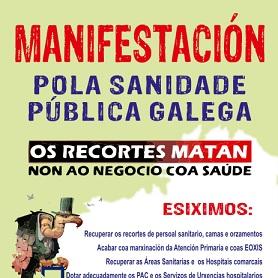 Imagen O Concello de Oleiros apoia a manifestación en defensa da sanidade pública convocada para o domingo